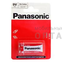 Батарейка крона, PANASONIC 6F22 Zinc Carbon BL1