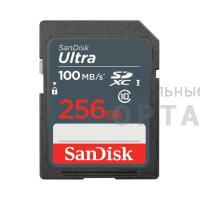 Карта памяти 256 Гб SDXC SanDisk Class 10 Ultra UHS-I (100 Mb/s) Карта памяти 256 Гб SDXC SanDisk Class 10 Ultra UHS-I (100 Mb/s)