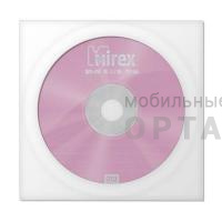 Диск MIREX DVD+RW 4,7 Гб 4x в бумажном конверте с окном (150)