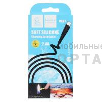 Кабель-Usb Type-c VDenmenv. D19T Silicone cable 1м, черный