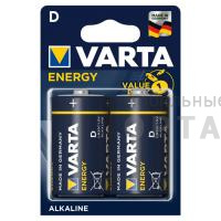 Элемент питания VARTA  LR20 Energy (2 бл)   (20/100)