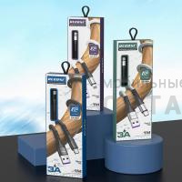 Кабель USB RECRSI CA-231 Type-C чёрный