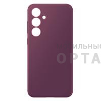 Чехол силикон COVER, бархатная подкладка в упаковке, Redmi 14c, фиолетовый