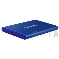 Внешний SSD  Samsung  1 TB  T7 Portable, синий, 1.8", USB Type-C, USB 3.1
