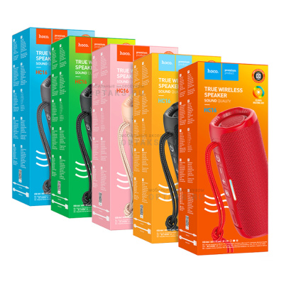 Аудио-колонка беспроводная HOCO HC16, Vocal Sports, Bluetooth,  розовый