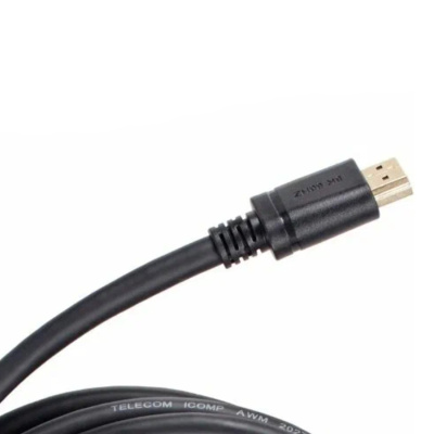 Кабель HDMI 19M/M,ver. 2.1 8KX60Hz (Econom) 1.5m Telecom <TCG245C-1.5M> (1/100)
